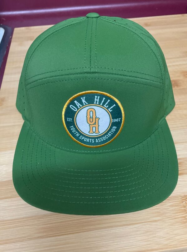 Green 7 Panel Life Style hat