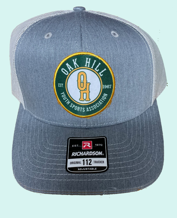 Grey Truckers Hat